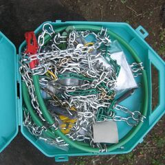 タイヤチェーン13、14インチ用　未使用の画像