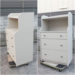 IKEA/イケア  HAUGA/ハウガ シリーズ  収納家具　チェストの画像