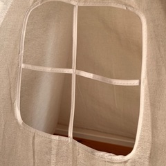 キッズテント シンプル 窓付きの画像