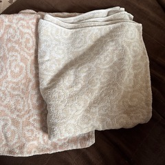 中古　今治タオル2枚、大判タオル1枚　3枚セットの画像