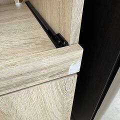 J3398　【リユースのサカイ柏店】　不二貿易　フジボウエキ　レンジ台　収納　木製の画像