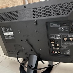 SHARP製テレビの画像
