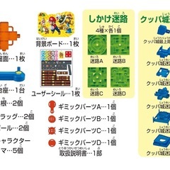 スーパーマリオ大迷路DXゲーム[ピーチ姫と5つの迷路]の画像