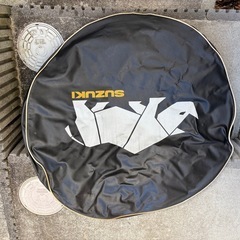 【取引終了】ジムニーJB23 スペアタイヤ、タイヤカバーの画像