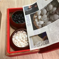 碁盤　碁石の画像