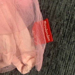 maujonjon チェリー柄 フリル付き ロンパース 横開き 70の画像