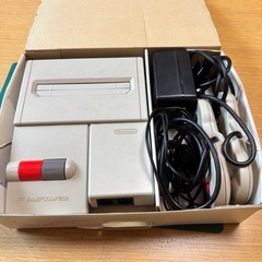 任天堂ニューファミコン+ソフト２６本(うち１本起動確認できず)の画像