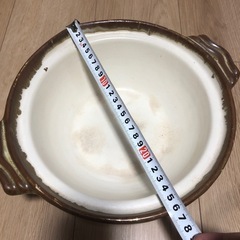最終お値下げ😊 土鍋3～4人位用の画像