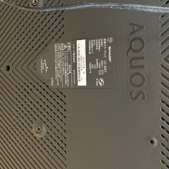 シャープ　32型　2010年の画像