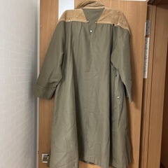 ロングコート　カーキの画像
