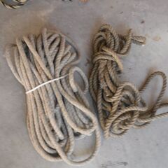 トラックロープ他、各種８本、手渡希望の画像