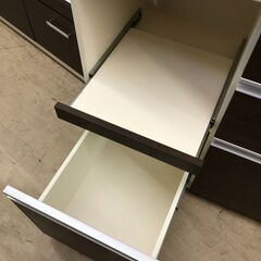 【ジャングルジャングル石津店】パモウナ　システムキッチンボード　おしゃれ　モイス加工　高級家具　幅90cm キッチンボード　キッチンカウンター　ハイタイプ　食器棚　 新生活 収納 堺市 西区 東区 北区 南区 堺区 石津の画像
