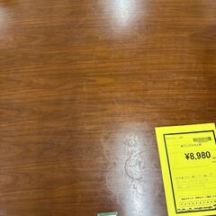 【ジャングルジャングル滋賀草津店】ジモティ来店特価!!　2人ﾀﾞｲﾆﾝｸﾞｾｯﾄ　ﾌﾞﾗｳﾝ　J-2512146の画像