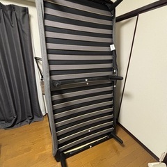 ニトリ マットレス付きシングルベッドの画像