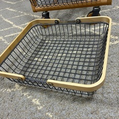 キャリーバスケットワゴンの画像