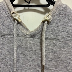 Lee グレー フード付きパーカーの画像