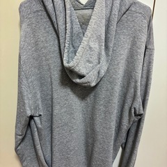 Lee グレー フード付きパーカーの画像