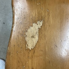 H2512-530 カリモク　RUSTIK チェア　キズ汚れ有りの画像