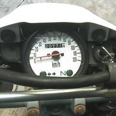 KAWASAKI KSR110 白/黒 エンジン始動動画 自賠責保険で乗れます 半額配送キャンペーン 限定 現状渡し諸経費￥0- 横浜 P-Yardの画像