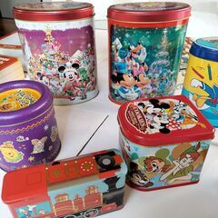 ★ ディズニーランド　お土産の空缶と空箱 ★の画像