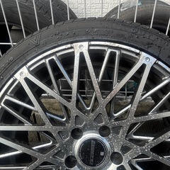 19インチ　
アルミホイールStich LEGZAS FORBESの画像