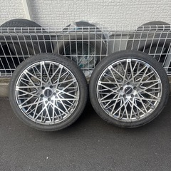 19インチ　
アルミホイールStich LEGZAS FORBESの画像