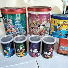 ★ ディズニーランド　お土産の空缶と空箱 ★の画像