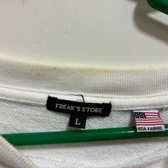 Climbers ホワイト クルーネック トレーナーの画像