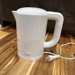 電気ケトル　ドリテック　1.0リットルの画像