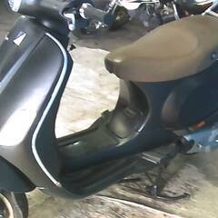 ベスパ VXL125 黒 エンジン始動動画 自賠責保険で乗れます 半額配送キャンペーン 期間限定 現状渡し諸経費￥0- 横浜 P-Yard の画像