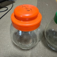 昭和レトロ食器　地球びん　調味料入れ　セットの画像
