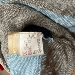 タートル薄手ニット美品の画像