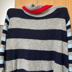 タートル薄手ニット美品の画像