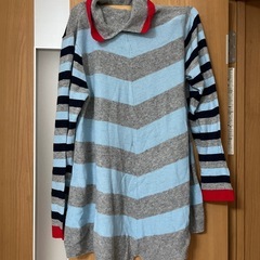 タートル薄手ニット美品の画像