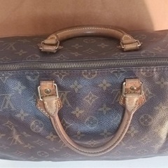 Louis Vuitton スピーディ35 モノグラム　南京錠・紙袋リボン付きの画像