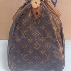 Louis Vuitton スピーディ35 モノグラム　南京錠・紙袋リボン付きの画像