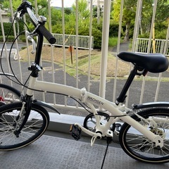 折りたたみ自転車　20インチ　二台セットの画像