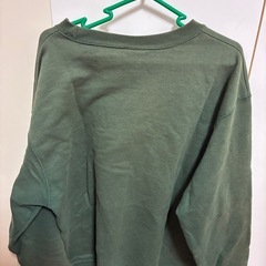 Champion オリーブグリーン クルーネック スウェットの画像