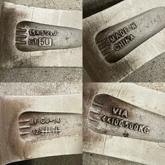 決まりました。ダンロップ アルミホイール 15インチ の画像