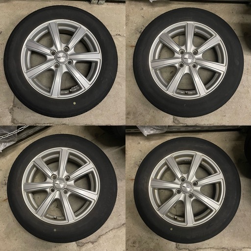 決まりました。ダンロップ アルミホイール 15インチ