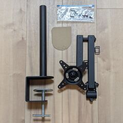 グリーンハウス 液晶 モニターアーム 4軸 クランプ式 GH-AMC03の画像