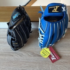 子供用新品グローブ2個セットの画像