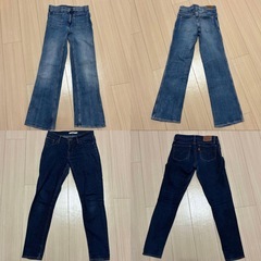 レディースデニム 5本 S〜Mサイズの画像