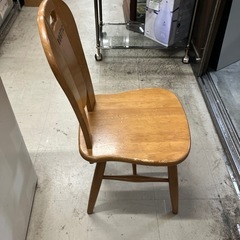 H2512-531カリモク　RUSTIK チェア　キズ汚れ有りの画像