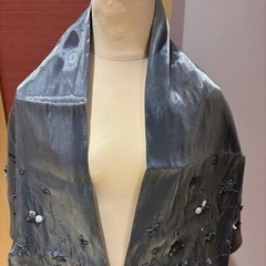 定価3万円刺繍ハンドバッグ　ストール付　和装　洋装の画像