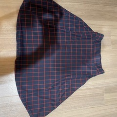 LOWRY FARM チェックスカートの画像