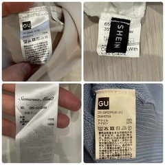 各50円/GU・SM2など/Tシャツ・ニット・トップス・シフォンシャツの画像