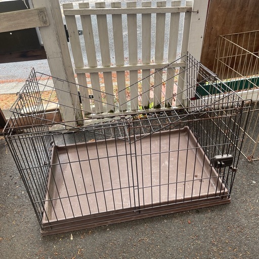 ペット　ケージ(中古) 決まりました】【中古】ペットケージ2点 (ひめママ) いわきのその他の