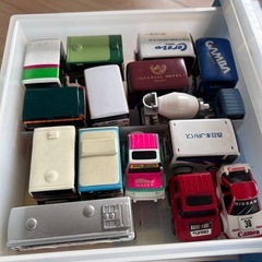 トミカ高速セットとお片付けガレージ、トミカカー、チョロQの画像