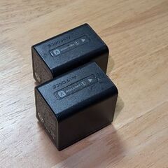 Sony NP-FV70A バッテリー 2個セットの画像